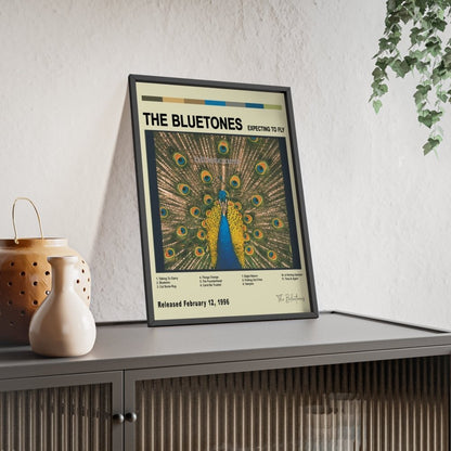 The Bluetones - Expecting to Fly Album Cover Poster - Poster Kingz - A5 (unframed) - White - 