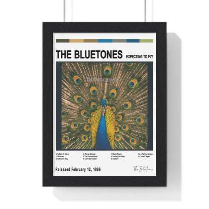 The Bluetones - Expecting to Fly Album Cover Poster - Poster Kingz - A5 (unframed) - White - 