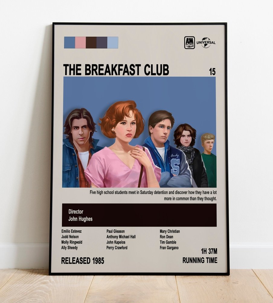 The Breakfast Club Poster - Poster Kingz