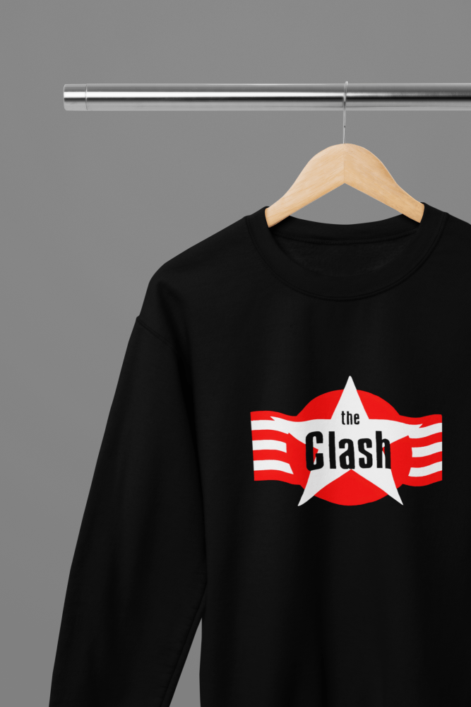 The Clash T-Shirt/Sweatshirt - Poster Kingz - S - Sweatshirt - Black