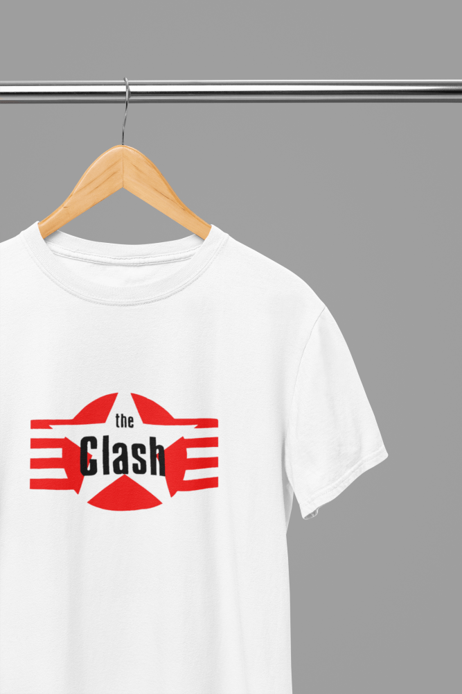 The Clash T-Shirt/Sweatshirt - Poster Kingz - S - T-Shirt - White