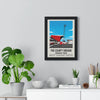Framed The County Ground Swindon Town poster