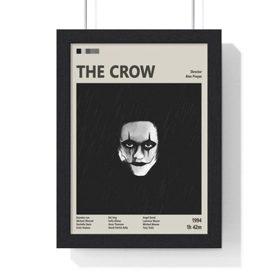 Framed The Crow movie poster