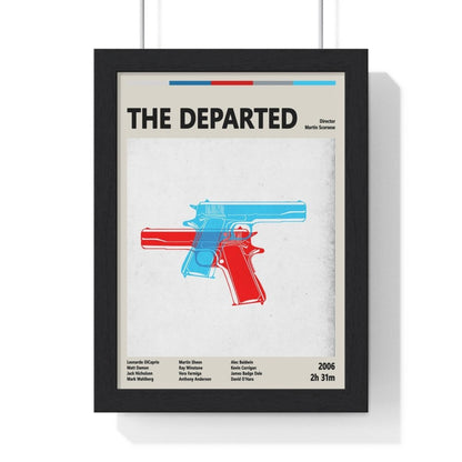 The Departed – Suspense Mystery Art Print - Poster Kingz - A5 (Poster) - Design 2 - 