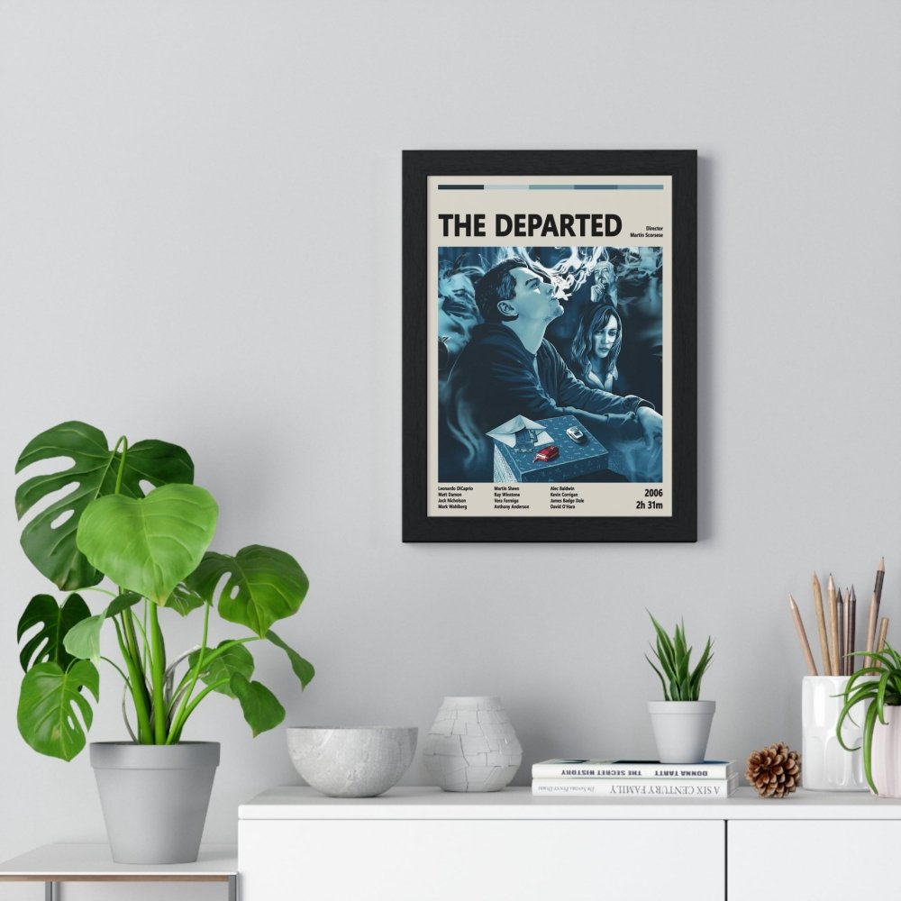 The Departed – Suspense Mystery Art Print - Poster Kingz - A5 (Poster) - Design 2 - 