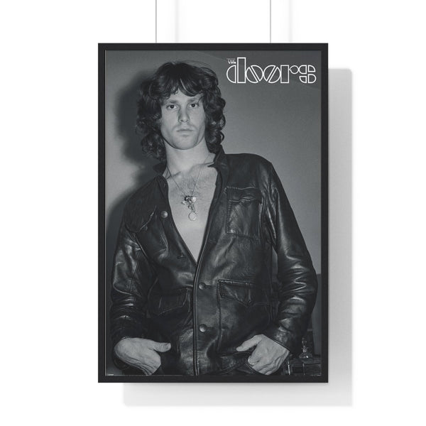 The Doors Jim Morrison portrait maxi poster black and white rock artwork