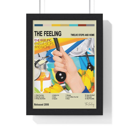 The Feeling - Twelve Stops and Home Album Cover Poster - Poster Kingz - A5 (unframed) - Vintage - 