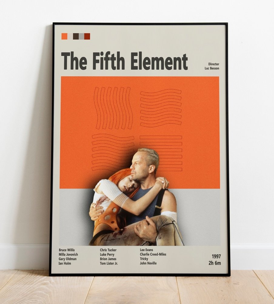 the fifth element Movie poster - Poster Kingz