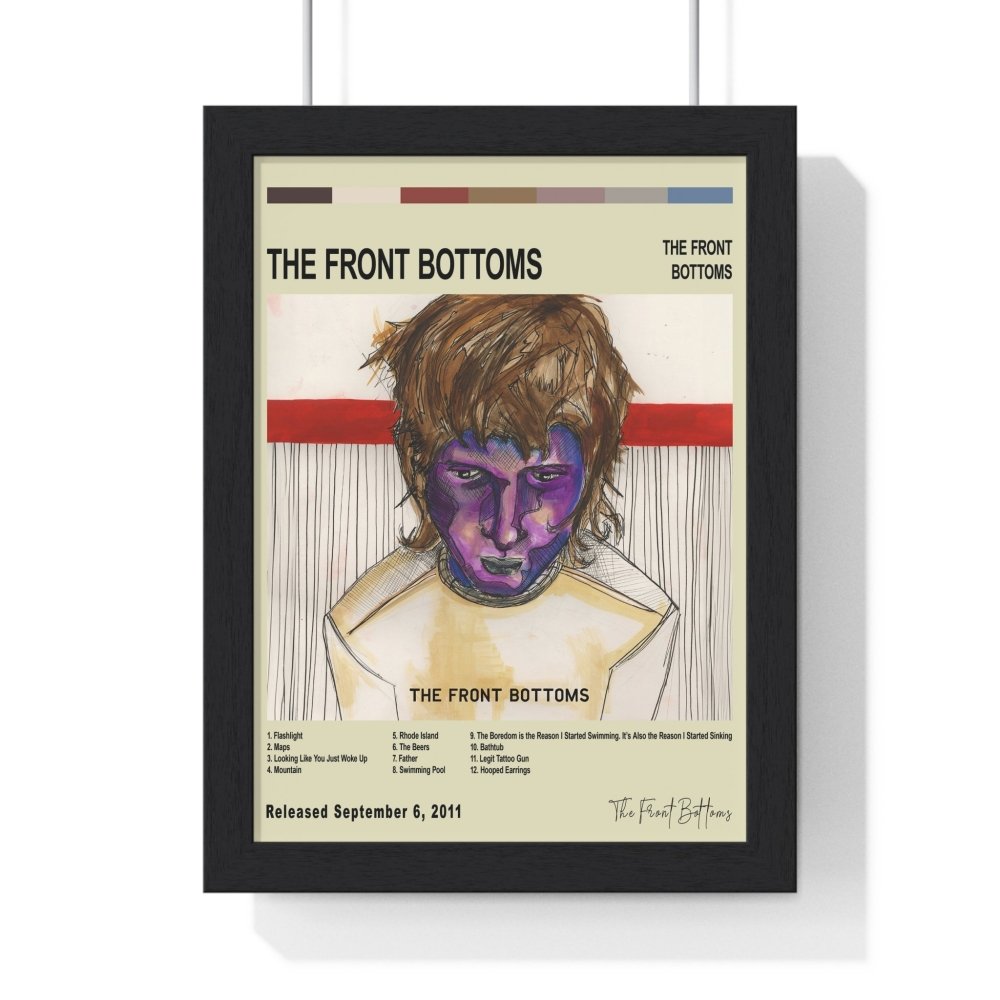 The Front Bottoms Album Cover Poster - Poster Kingz - A5 (unframed) - Vintage - 