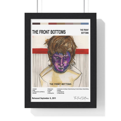 The Front Bottoms Album Cover Poster - Poster Kingz - A5 (unframed) - White - 