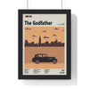 Framed The Godfather movie poster