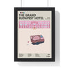 Framed The Grand Budapest Hotel movie poster