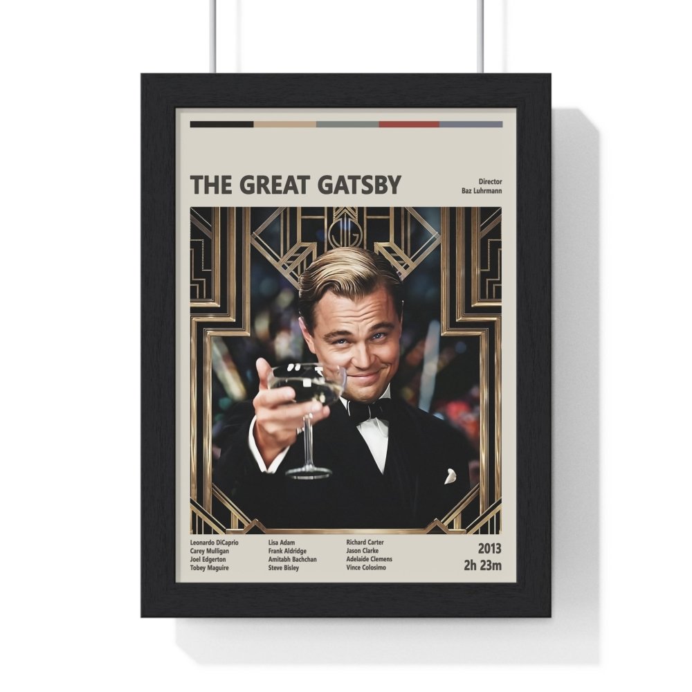 The Great Gatsby – Leonardo Dicaprio Art Print - Poster Kingz - A5 (Poster) - 