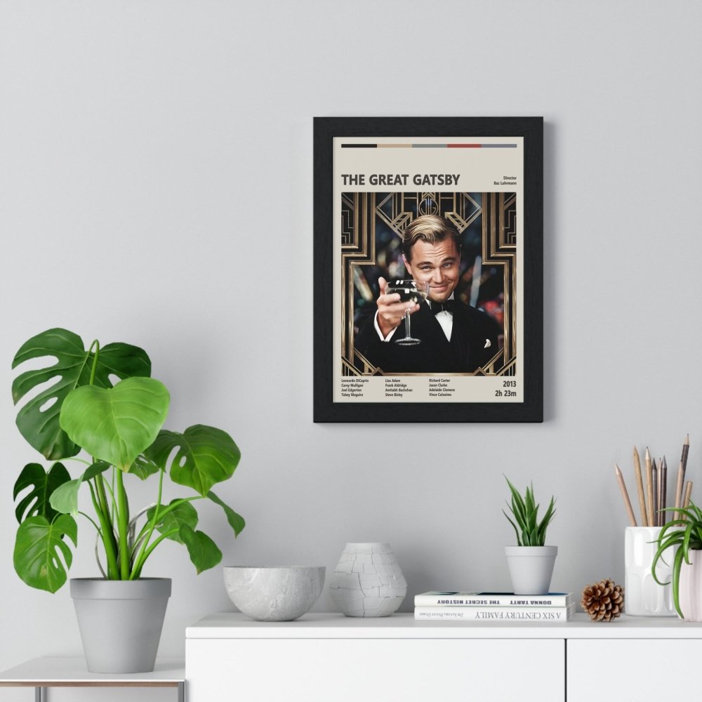 The Great Gatsby – Leonardo Dicaprio Art Print - Poster Kingz - A5 (Poster) - 