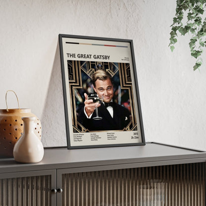 The Great Gatsby – Leonardo Dicaprio Art Print - Poster Kingz - A5 (Poster) - 