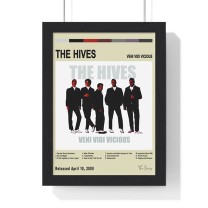 The Hives - Veni Vidi Vicious Album Cover Poster - Poster Kingz - A5 (unframed) - Vintage - 