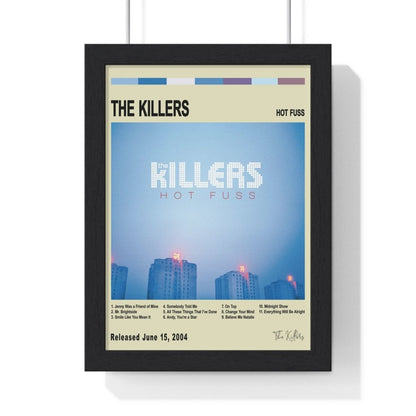 The Killers Album Cover Poster - Poster Kingz - A5 (unframed) - Vintage - Hot Fuss