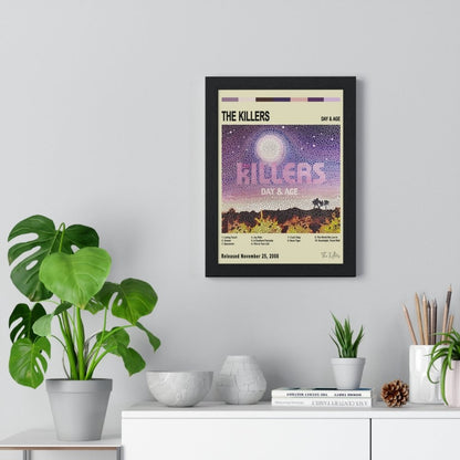 The Killers Album Cover Poster - Poster Kingz - A5 (unframed) - White - Day & Age