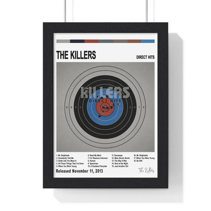 The Killers Album Cover Poster - Poster Kingz - A5 (unframed) - White - Direct Hits