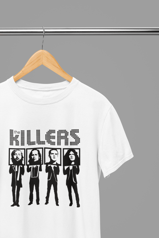 The Killers T-Shirt/Sweatshirt - Poster Kingz - S - T-Shirt - White