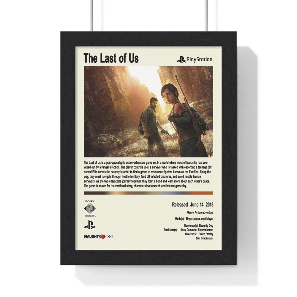 The Last of Us Game Poster - Poster Kingz - A5 (unframed) - art