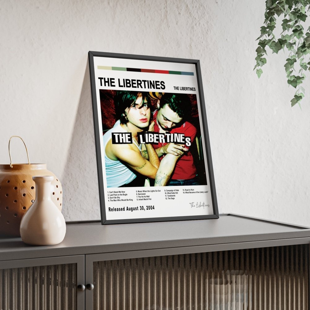 The Libertines Album Cover Poster - Poster Kingz - A5 (unframed) - White - 