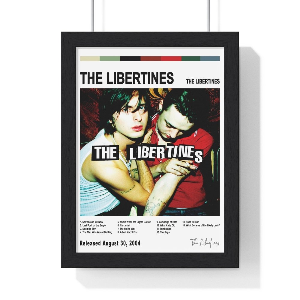 The Libertines Album Cover Poster - Poster Kingz - A5 (unframed) - White - 