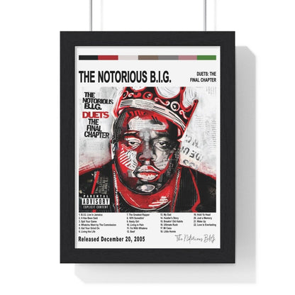 The Notorious B.I.G Album Cover Poster - Poster Kingz - A5 (unframed) - Duets The Final Chapter - White