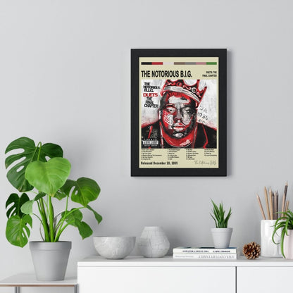 The Notorious B.I.G Album Cover Poster - Poster Kingz - A5 (unframed) - Duets The Final Chapter - White