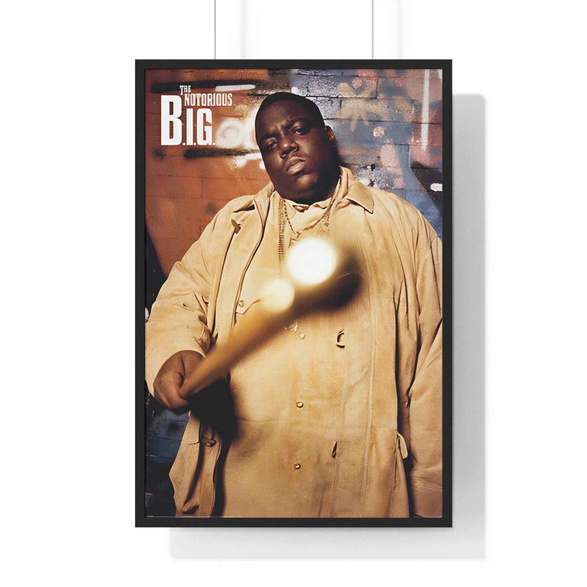 The Notorious B.I.G. Cane Portrait Maxi Poster poster wall art print UK home decor