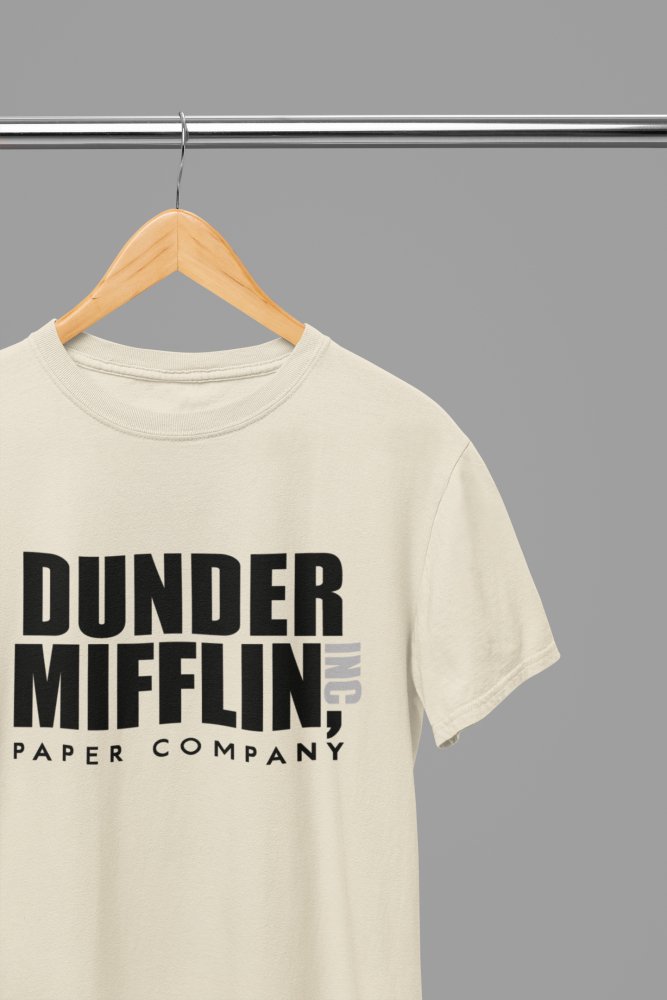 The Office Dunder Mifflin INC, Logo TV Show T-Shirt/Sweatshirt - Poster Kingz