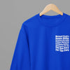 Blue t-shirt with The Office - Dunder Mifflin Rabies Awareness Shirt TV Show Apparel wall display
