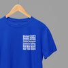 Light Blue t-shirt with The Office - Dunder Mifflin Rabies Awareness Shirt TV Show Apparel front view
