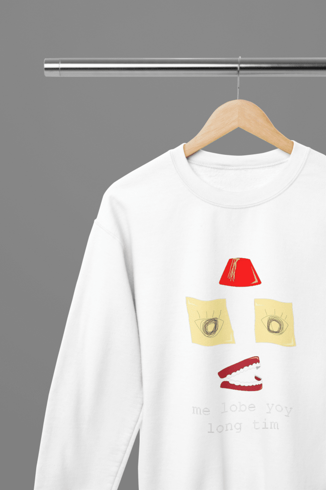 The Office T-Shirt - Funny TV Show Shirt | Michael Scott Sweatshirt Gift - Poster Kingz - S - White - Sweatshirt