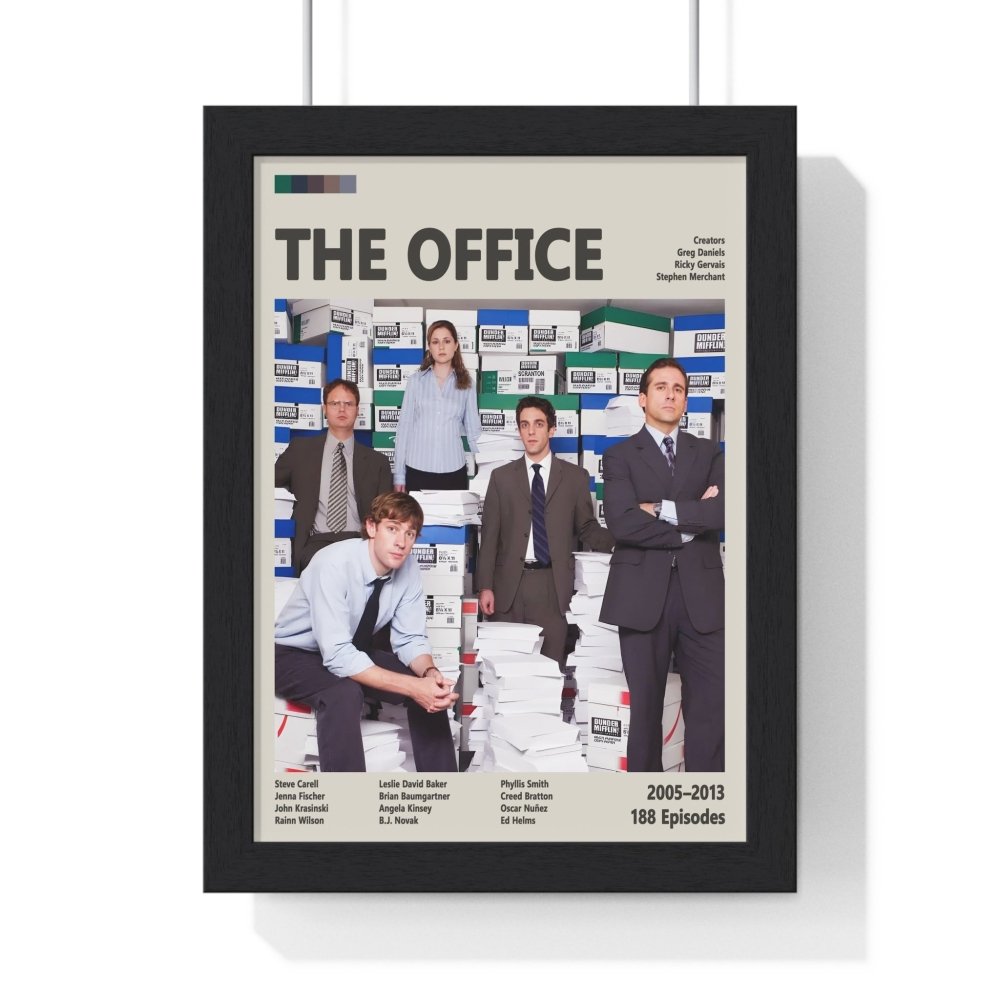 The Office (US) Posters - Poster Kingz - A5 (unframed) - Cast Photo art