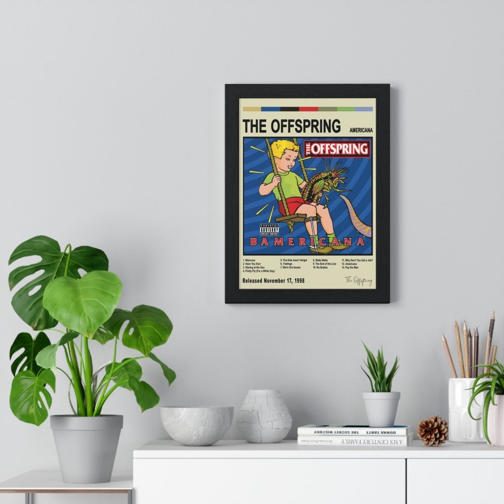 The Offspring Album Cover Poster - Poster Kingz - A5 (unframed) - Americana - Vintage