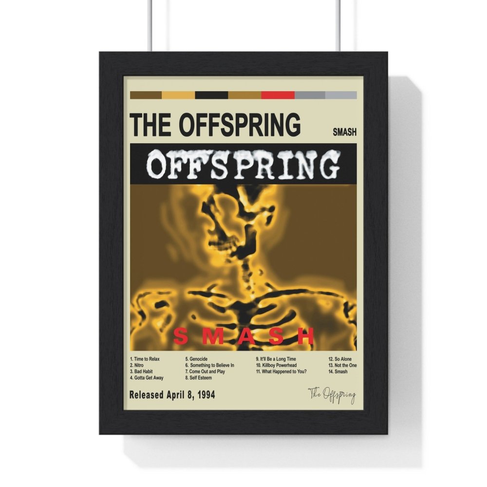 The Offspring Album Cover Poster - Poster Kingz - A5 (unframed) - Smash - Vintage