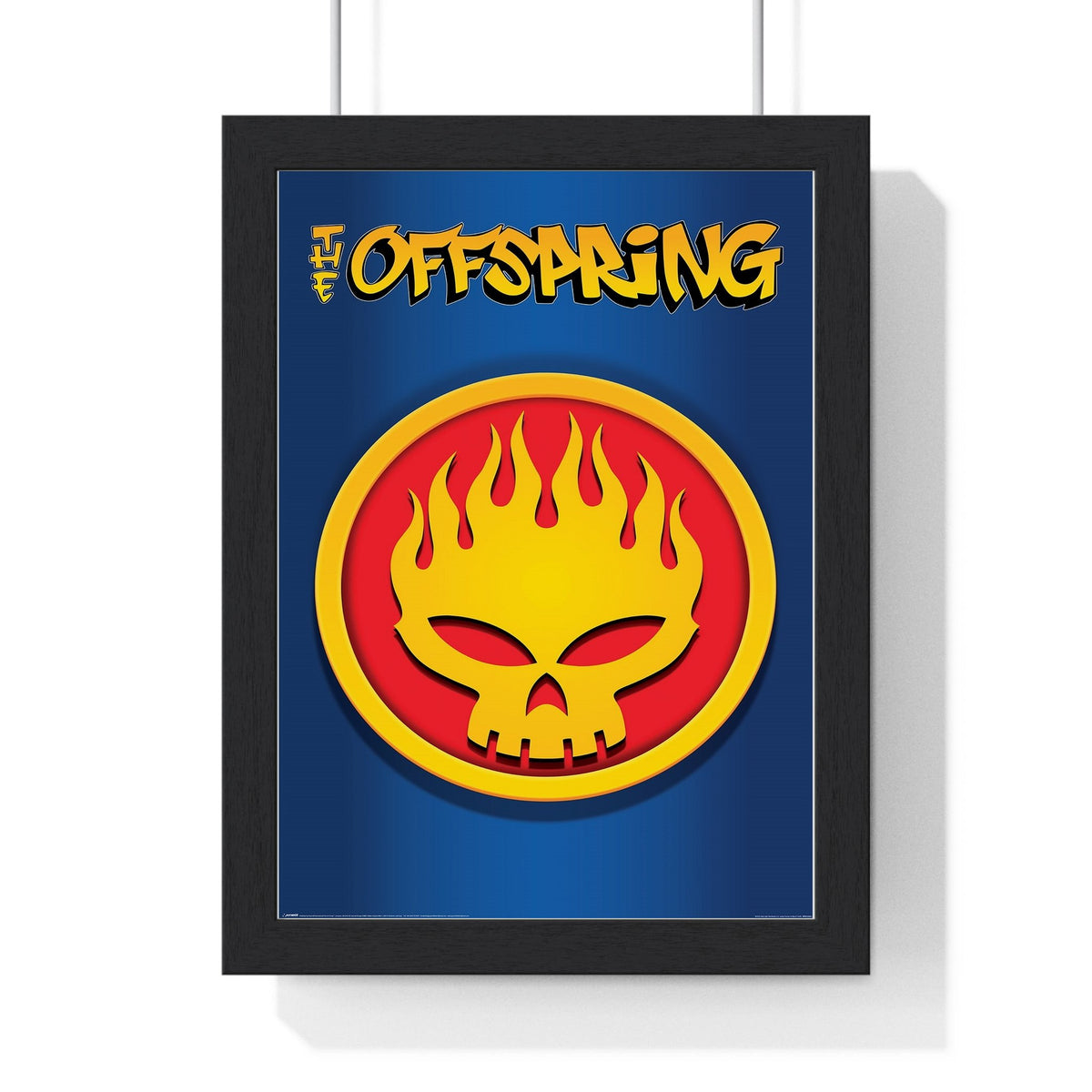 The Offspring Conspiracy of One Maxi Poster framed in a black frame