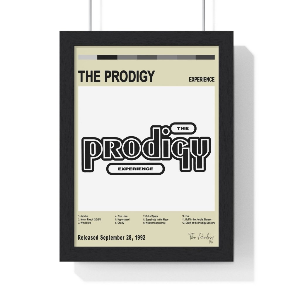 The Prodigy Album Cover Poster - Poster Kingz - A5 (unframed) - Vintage - Experience