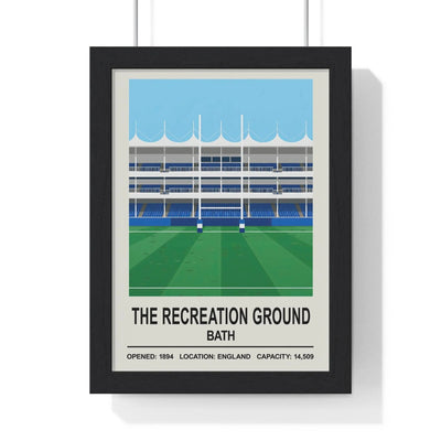 The Recreation Ground Bath Stadium Print