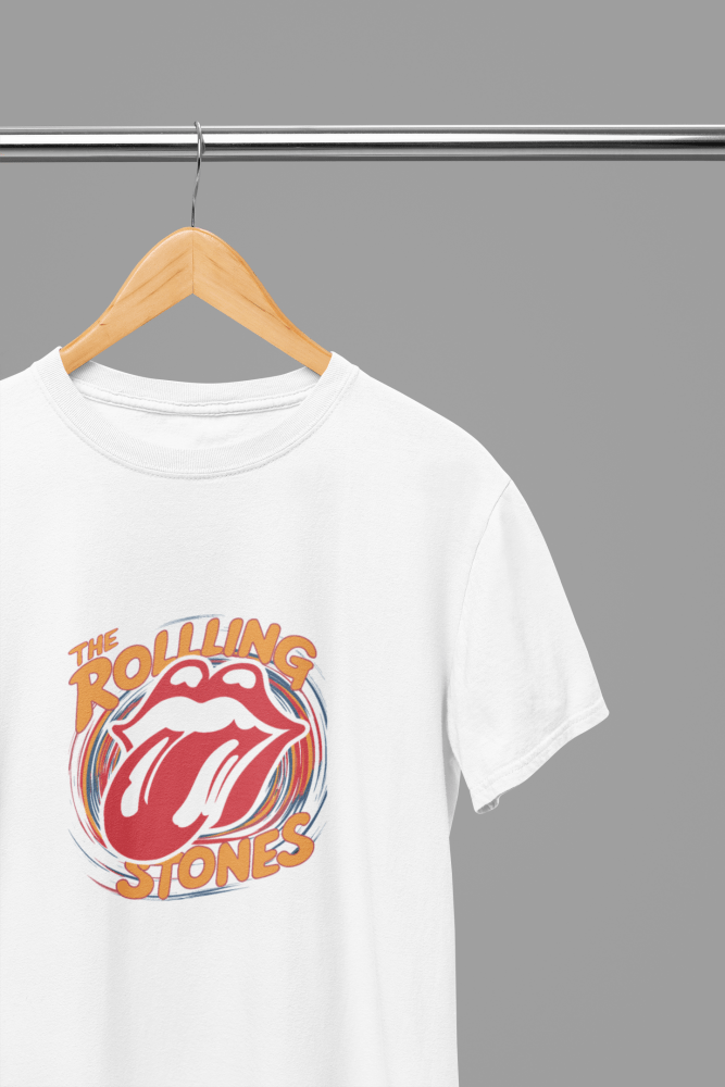 The Rolling Stones T-Shirt/Sweatshirt - Poster Kingz - S - T-Shirt - White