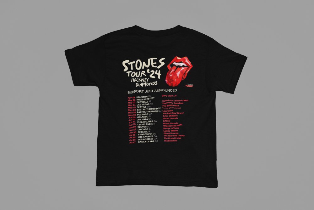 The Rolling Stones Tour 2024 Music T-Shirt/Sweatshirt - Poster Kingz