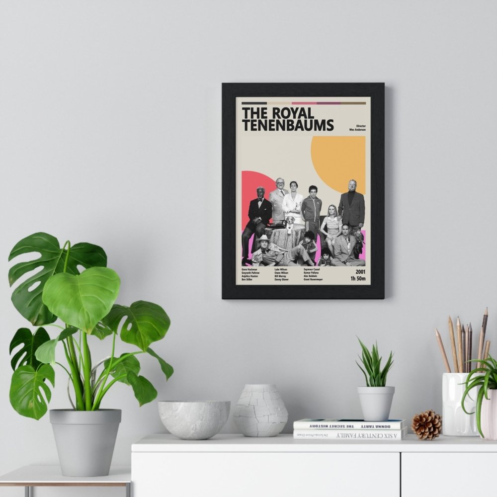 The Royal Tenenbaums – Comedy Drama Art Print - Poster Kingz - A5 (Poster) - 