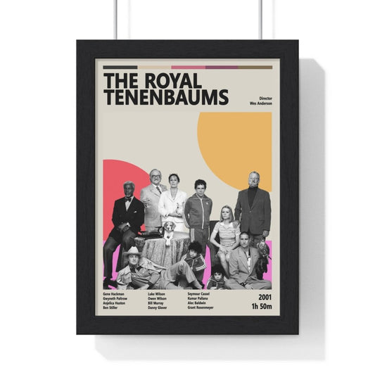 The Royal Tenenbaums – Comedy Drama Art Print - Poster Kingz - A5 (Poster) - 