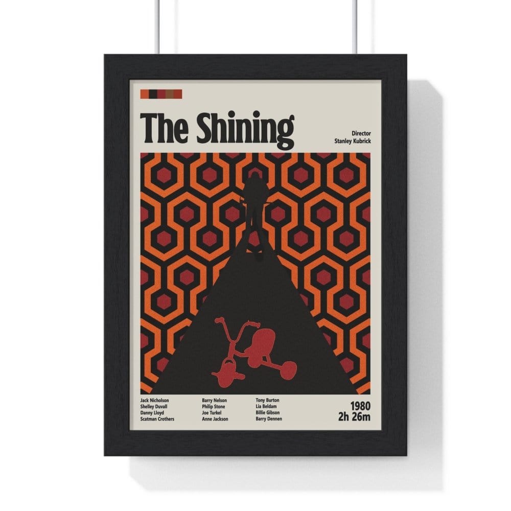 Framed The Shining movie poster