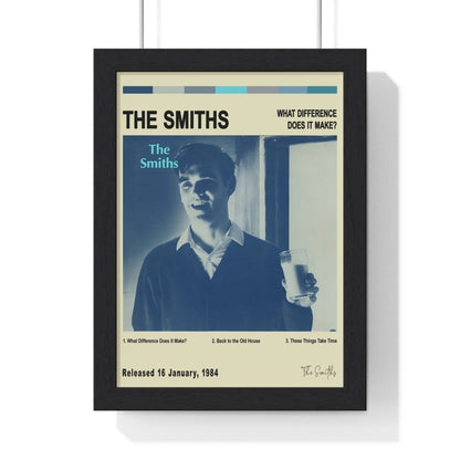 The Smiths Album Cover Poster - Poster Kingz - A5 (unframed) - Vintage - What Difference Does it Make