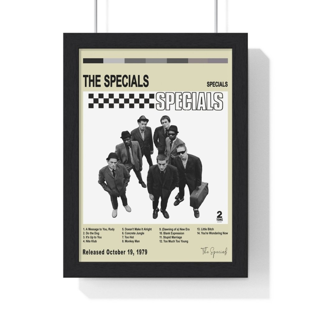 The Specials Album Cover Poster - Poster Kingz - A5 (unframed) - Vintage - 