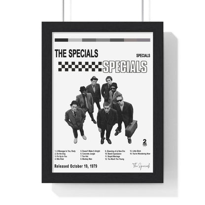 The Specials Album Cover Poster - Poster Kingz - A5 (unframed) - White - 