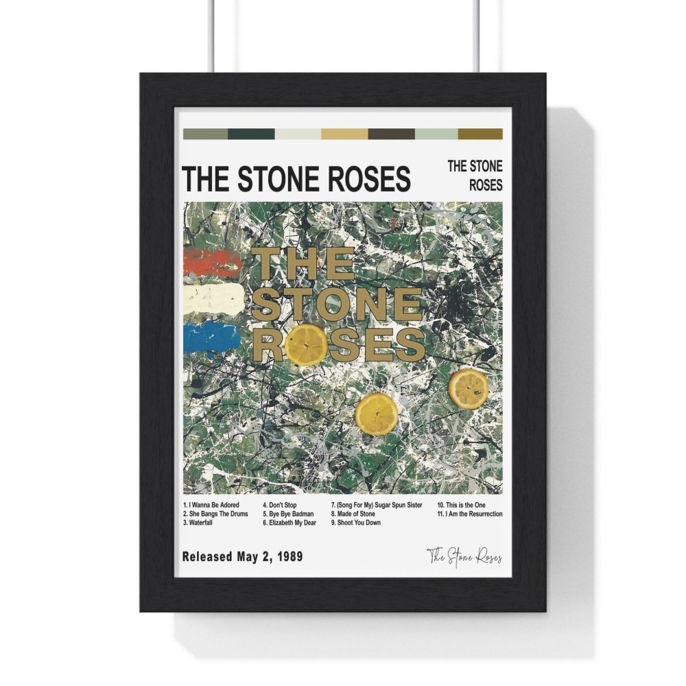 The Stone Roses Album Cover Poster - Poster Kingz - A5 (unframed) - White - 