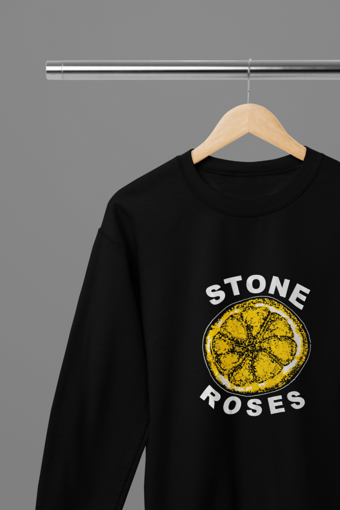 The Stone Roses T-Shirt/Sweatshirt - Poster Kingz - S - Sweatshirt - Black